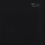 Moschino Felpa Strice Laterali Interno Pail Nero 2024