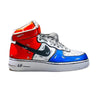 Nike Air Force 1 07 Mid Cartoon Bianco Rosso Blu Pepsi