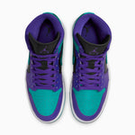 Nike Air Jordan 1 Mid Viola Verde Blu Grape