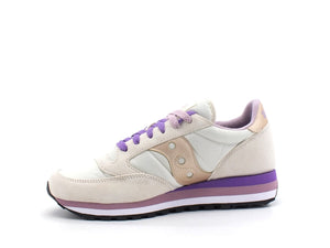 Saucony Jazz Triple Bianco Crema Oro Viola S60530-12