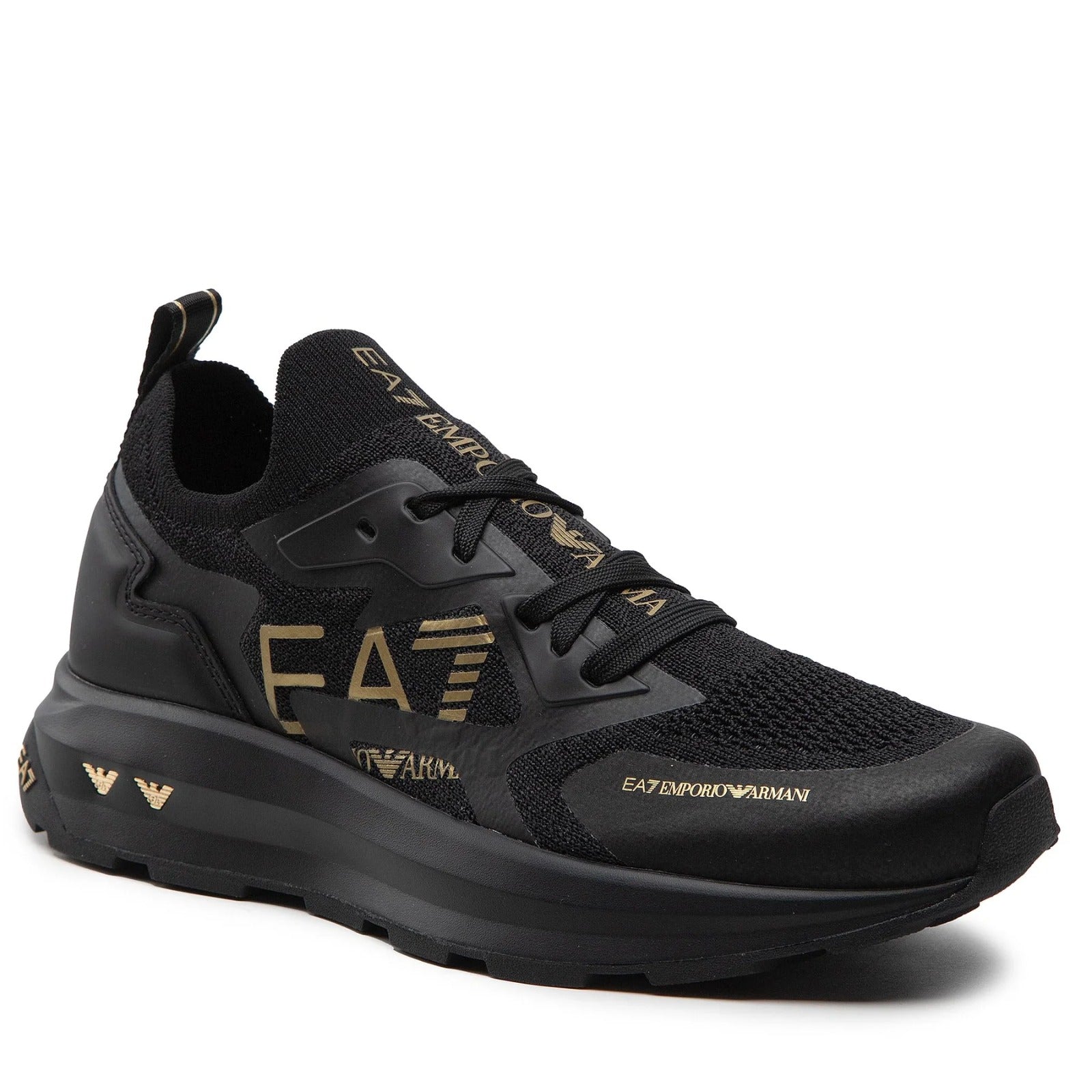 EA7 Sneakers EA7 Nero Dettagli Oro