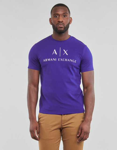 Armani Exchange T-Shirt Regular Fit Blu Royal