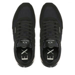 Armani Exchange Retro Sneakers Nero Bianco AX