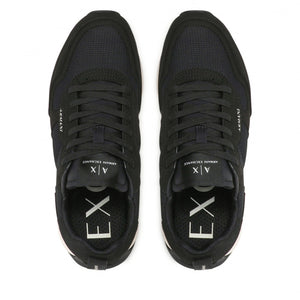 Armani Exchange Retro Sneakers Nero Bianco AX