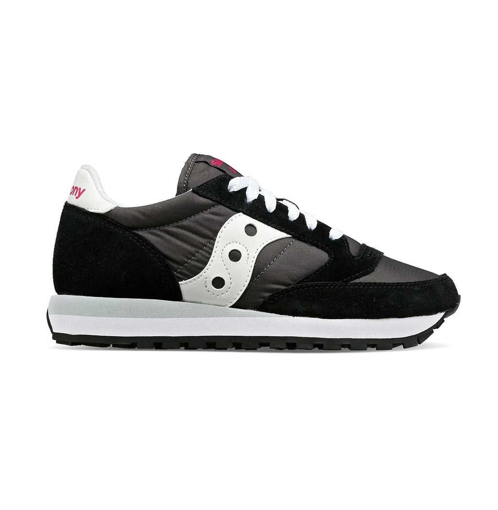 Saucony Jazz Original Nero Scritta Rosa S1044-676