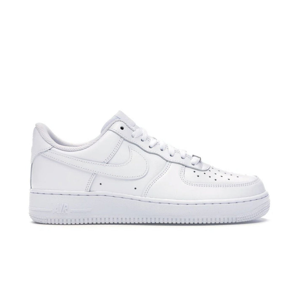 Nike Air Force 1 LE GS Triple White Bianche Ragazzi