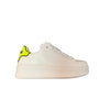 Gaelle Sneakers Addict Mcqueen Bianco Giallo Fluo
