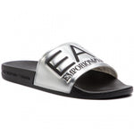 EA7 Ciabatte Mare Armani Grigio Nero Silver