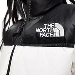 The North Face Nuptse Short Corto Bianco Nero