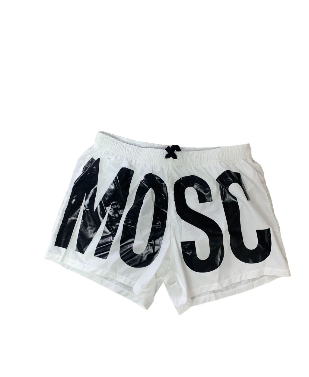 Moschino Costume Mare Big Logo Bianco