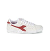 Diadora Game L Low Waxed White Red