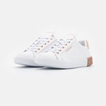 Bikkembergs Sheba Bianco Bronzo Sneaker Bassa