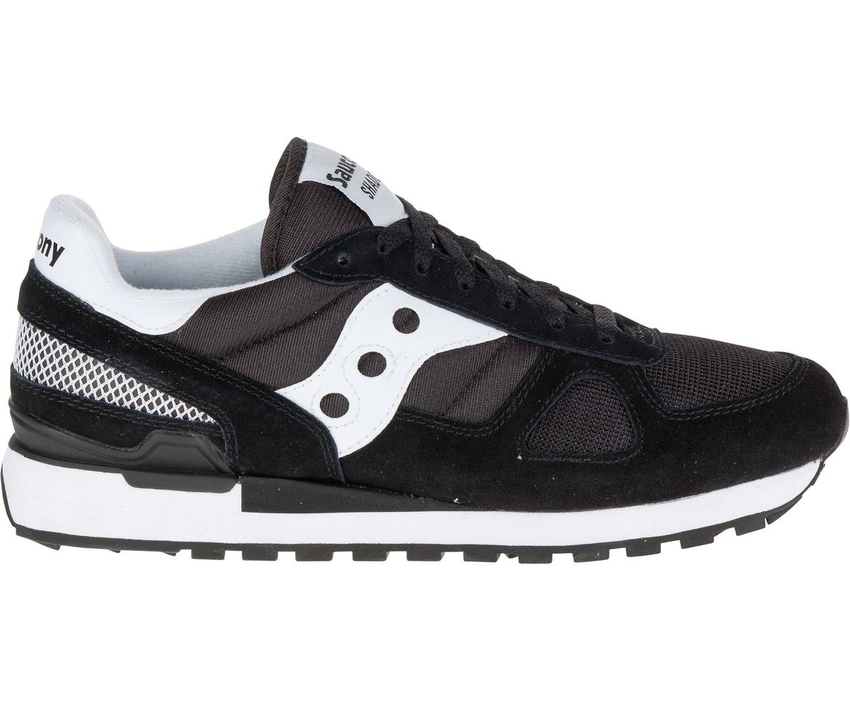 Saucony Shadow Original Classica Nero Logo Bianco