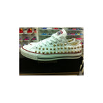 Converse All Star Paris Borchie Argento Vintage