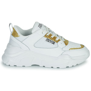 Versace Speedtrack Bianco Oro Glitter