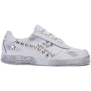 Borchie Diadora Con Scritta Diadora B Elite Low Sneakers