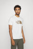 The North Face T-Shirt Mezza Manica Bianca Uomo Rust 2023