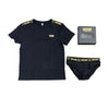 Moschino T-Shirt + Slip Nero Oro