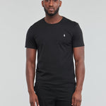 Polo Ralph Lauren T-Shirt Nero Logo Bianco