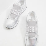 Bikkembergs Slip On Donna Argento Silver