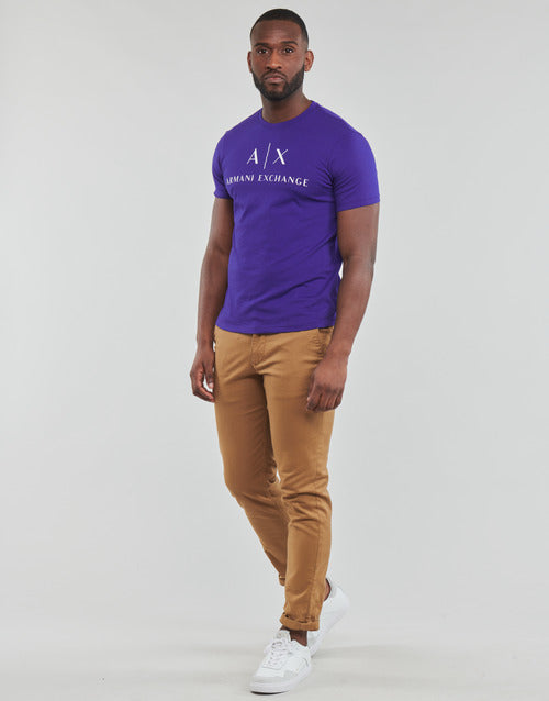 Armani Exchange T-Shirt Regular Fit Blu Royal