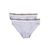 Moschino 2x Slip Orsetto Teddy Bear Uomo Grigio