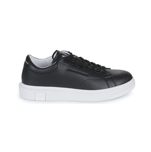 Armani Exchange Sneakers Nero Suola Bianca Mcqueen