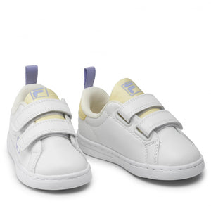 Fila Crosscourt 2 NT Velcro Bianco Giallo FFK0010 13072