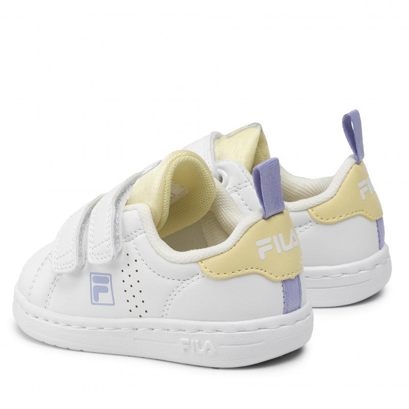 Fila Crosscourt 2 NT Velcro Bianco Giallo FFK0010 13072