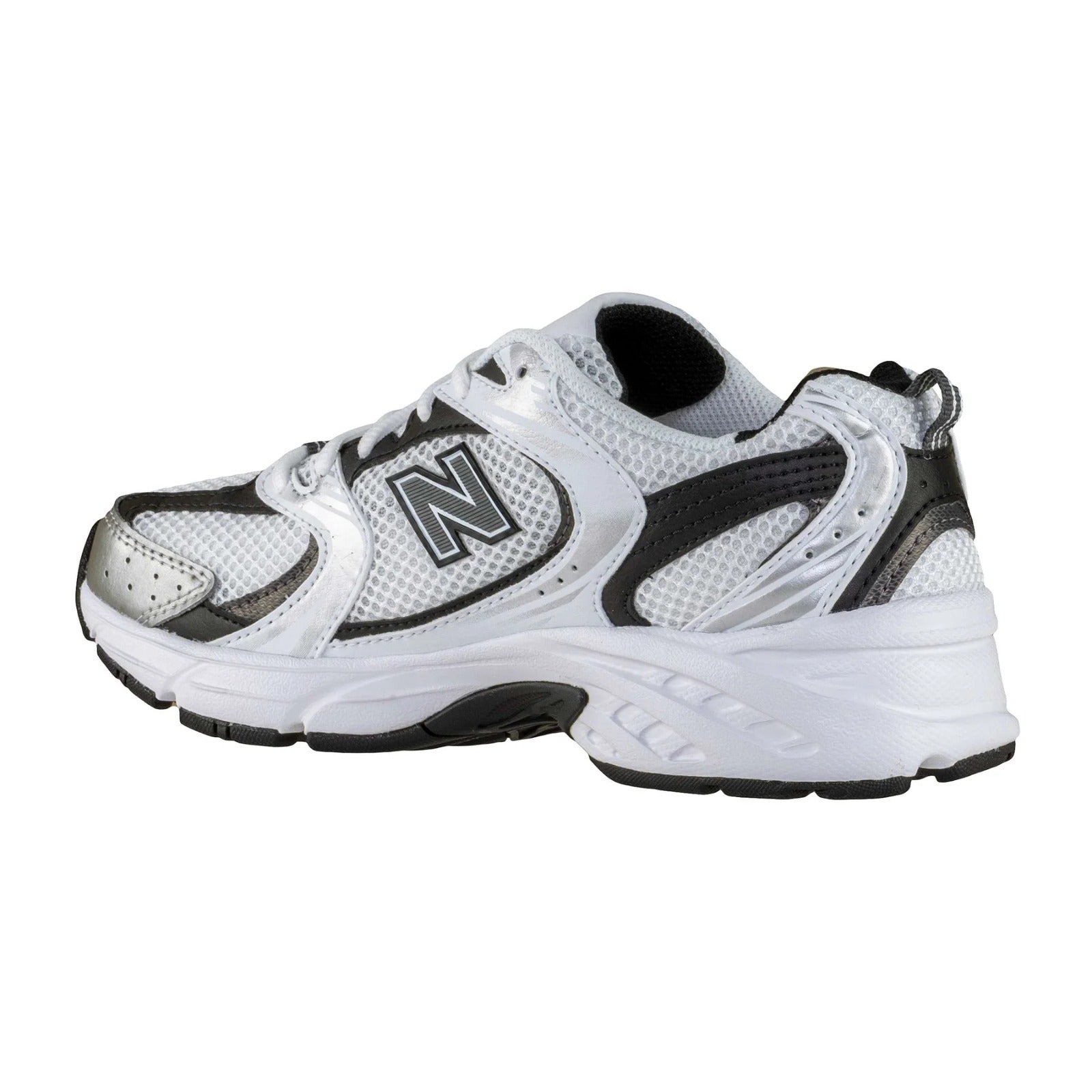 New Balance 530 Bianco Nero Argento Unisex