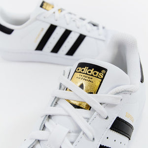 Adidas Adidas Superstar Classica Bianco Strisce NereC77124