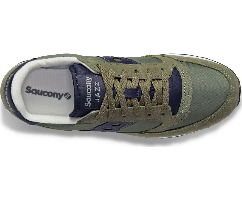 Saucony Jazz Original Verde Logo Blu