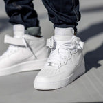 Nike Air Force 1 '07 Mid GS Triple White 314195 113