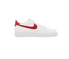 Nike Air Force 1 Bianco Logo Rosso