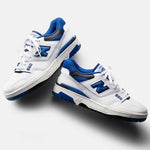 New Balance 550 Bianco Blu Elettrico