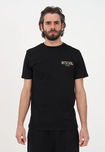 Moschino T-Shirt Logo Animalier Mezza Manica